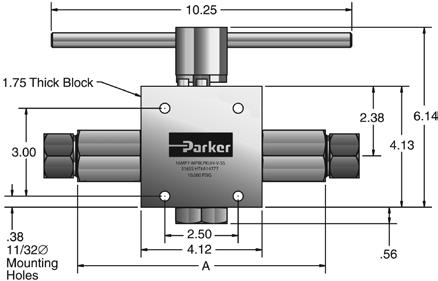 Series s Parker series manually, pneumatically and electrically actuated two-way and three-way ball valves are designed for 1/4 and 1/2 turn media shutoff or switching applications up to 20,000 psi.