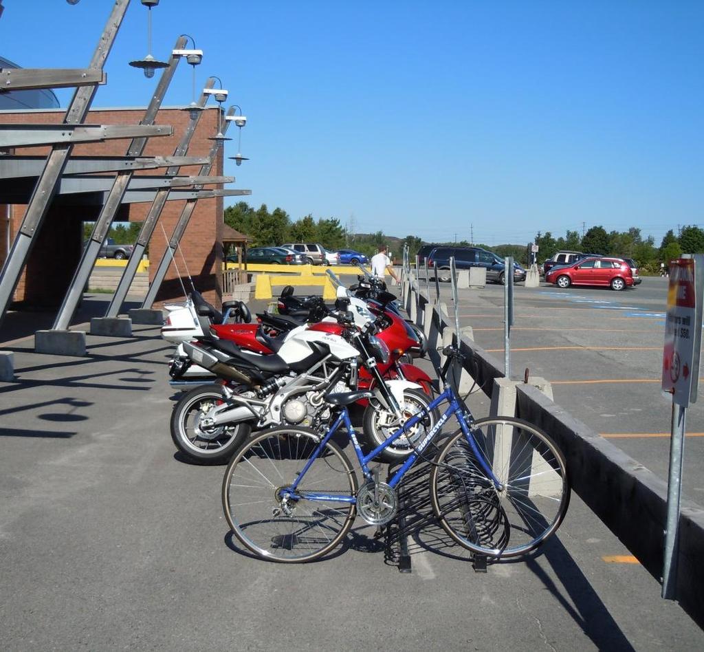 Active Transportation Recommendations Provide bicycle parking at public buildings Develop a bicycle parking program to