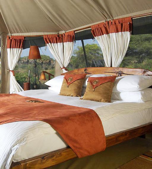 DAY 5 ELEPHANT BEDROOM CAMP SAMBURU GAME RESERVE Breakfast at Elephant Bedroom Camp. Full day of wildlife viewing in Samburu, Shaba, or Buffalo Springs, as you schedule with your guide.