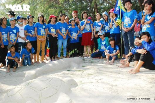 And two Marine Conservation Clubs were also organised.