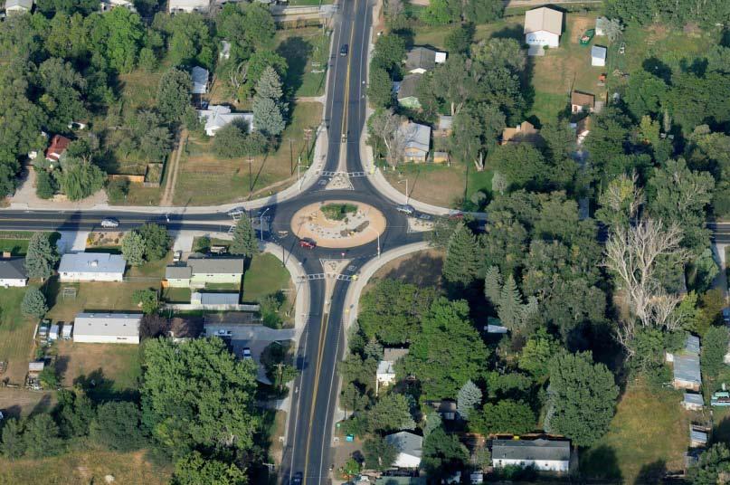 Roundabouts in Larimer County Taft Hill and Vine Drive (2006)