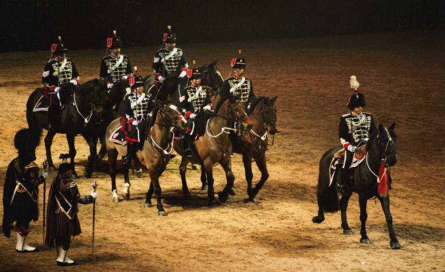 The Light Cavalry also provides carpet guards for City Livery Companies.