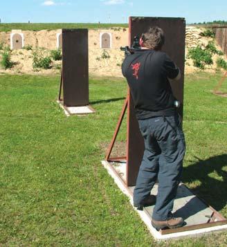 Deliberate shots are when a shooter stops the gun on each plate, aims then shoots. This is usually how people shoot the underlever rifles due to the racking action needed in between each shot.