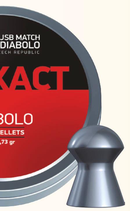 25 Characteristics: JSB Match Diabolo a.s. first model in cal.