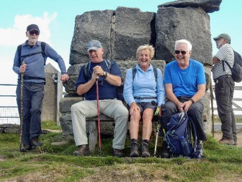 August 2018: YOULGREAVE A select group enjoyed a walk in the limestone countryside south of Youlgreave. The walk took us down Long Dale and back via Gratton Dale.
