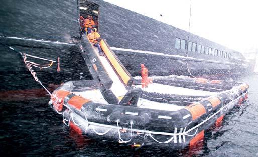 only need lifeboats for 30% of the ship s complement if they comply with the special standards of subdivision, with the remaining capacity made up by liferafts.