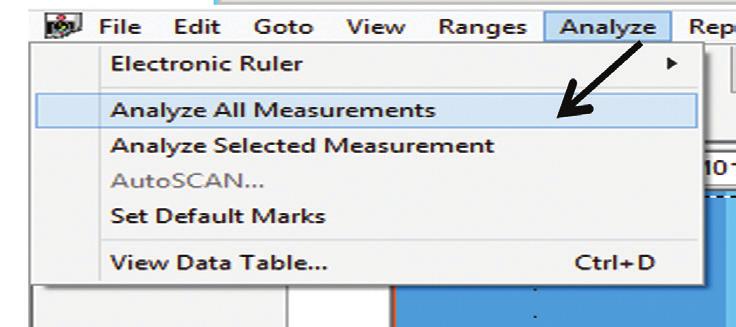 Click the Tab key on the keyboard to advance to the Resting measurement.