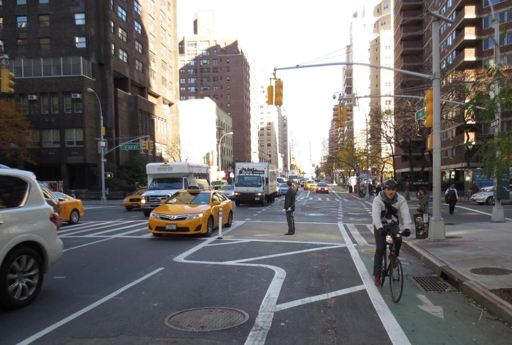 Summary Proposed Project Benefits 2 nd Ave, Manhattan Pedestrian Safety 30+ pedestrian islands Shorter pedestrian crossings Upgrade crosswalks to high visibility crosswalks Further traffic calming in