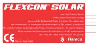 Flexcon Top expansion vessels for use under high pressure. Flexcon Solar expansion vessels for use in Solar installations.