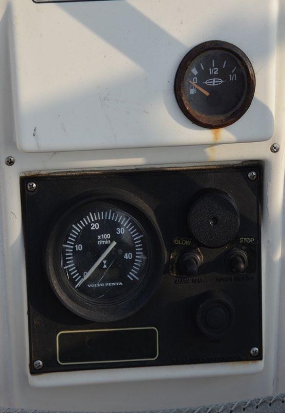 The procedure of controlling the engine will be elaborated by our skippers during the check-in. The boat is equipped with a spare impeller and a spare belt.