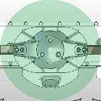 - Discs rotate in pairs higher forage flow - Completely flat upper surface