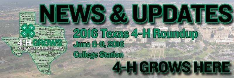 June 6-9, 2016 in College Station, TX Lifelong Friends * Leaders * Legacy Robotics Challenge Intent to Compete here Due to time and space limitations at Roundup, we will only be able to accommodate a