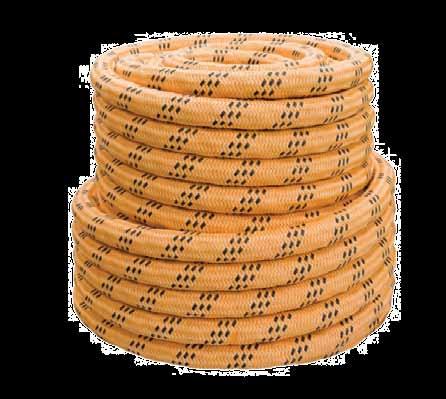 Timm Gold Winchline B5 cover braid Compact, safe and buoyant.