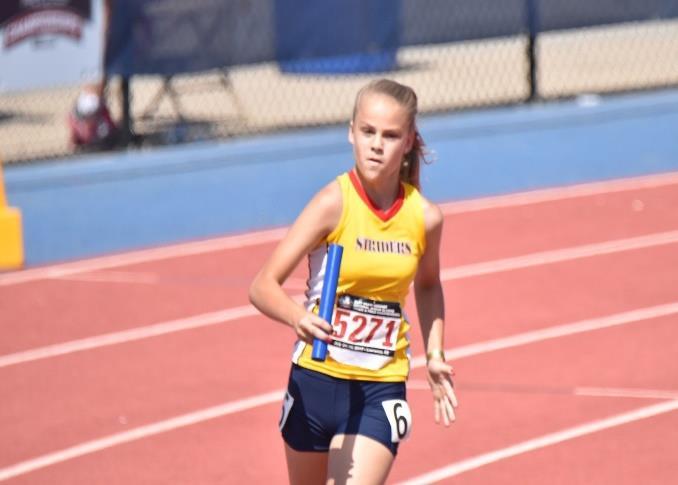 Hannah Turpin running