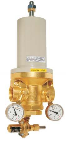 Regulator U47 ca. 212 175 60 200 G1½ max. 530 G1½ 150 100 Ø 156 122 Pressure regulator U47 AC SW30 wall bracket 512.