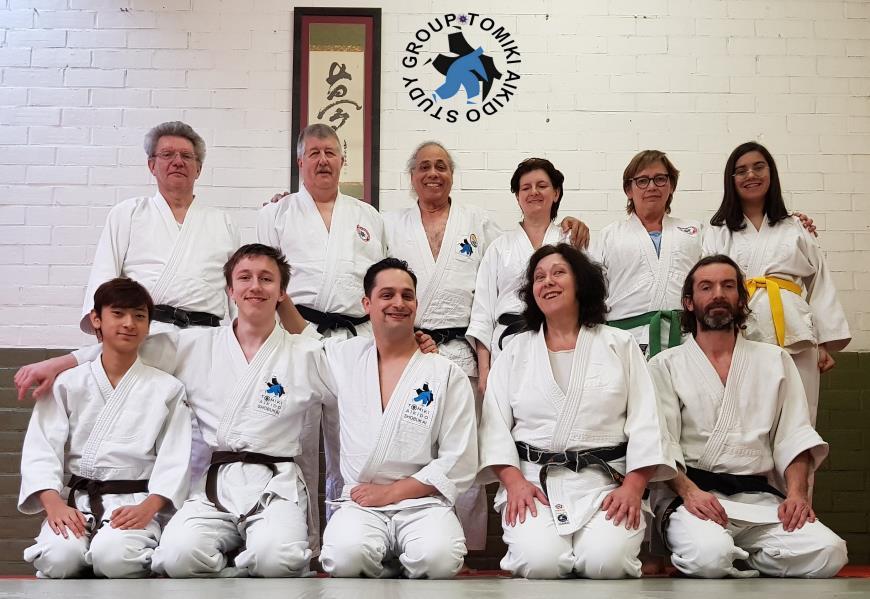 STUDY GROUP TOMIKI AIKIDO - Sunday 17 th February, 2019 This morning s session was the most popular of the weekend with 11 students in attendance.