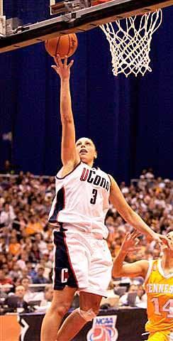 Tournament Game Sites By State 117 Connecticut s Diana Taurasi at the 2002 Women s Final Four in San Antonio, won by the Huskies. NEBRASKA G S Yr.