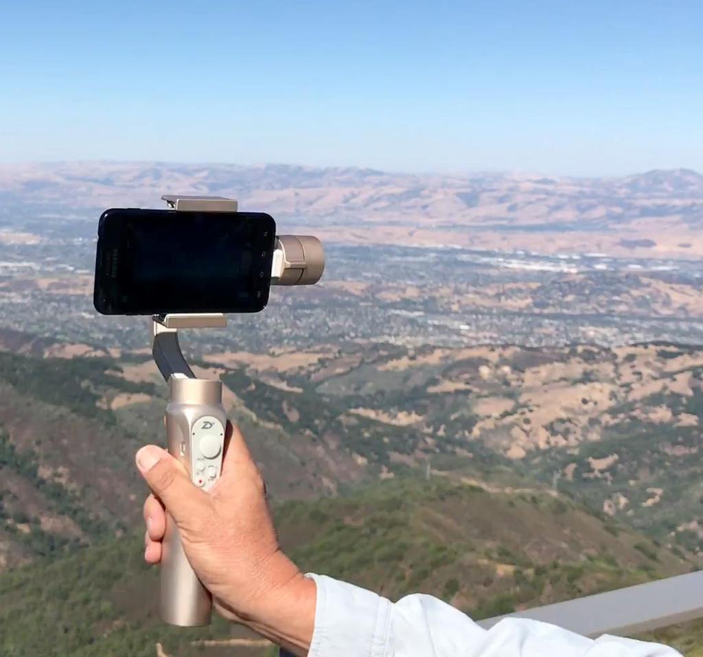Principles of Mobile Videography: Low-Cost Image Stabilization Gimbal platform that maintains
