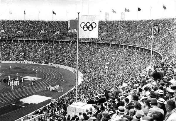 the 1936 Berlin Olympics, when