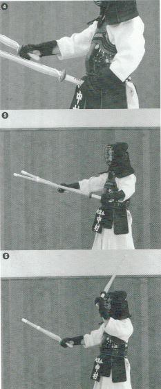 80b Point of Tsubazeriai AUSKF mentions the following points about Nitō Tsubazeriai: Use Shōtō under Daitō in a form intersecting