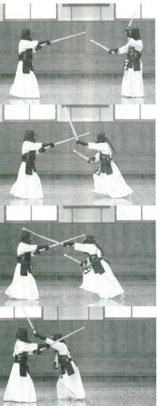 Against Ittō Kasumi (霞) no Kamae For your opponent who takes Ittō Kasumi (Kamae similar to