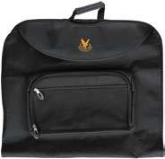Luggage Holdall Tough and durable with leather handle and padded detachable shoulder strap.