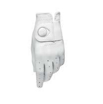 GLOVES TOUR PREFERRED Preferred by TaylorMade Tour players AAA Cabretta TM Soft Tech leather Engineered perforation for breathability Contoured fit wrist lining Stretch fit tab adjustment Moisture
