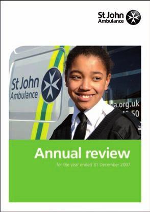 Positioning the logo Y Our aim is to increase the visibility and recognition of the St John Ambulance logo.