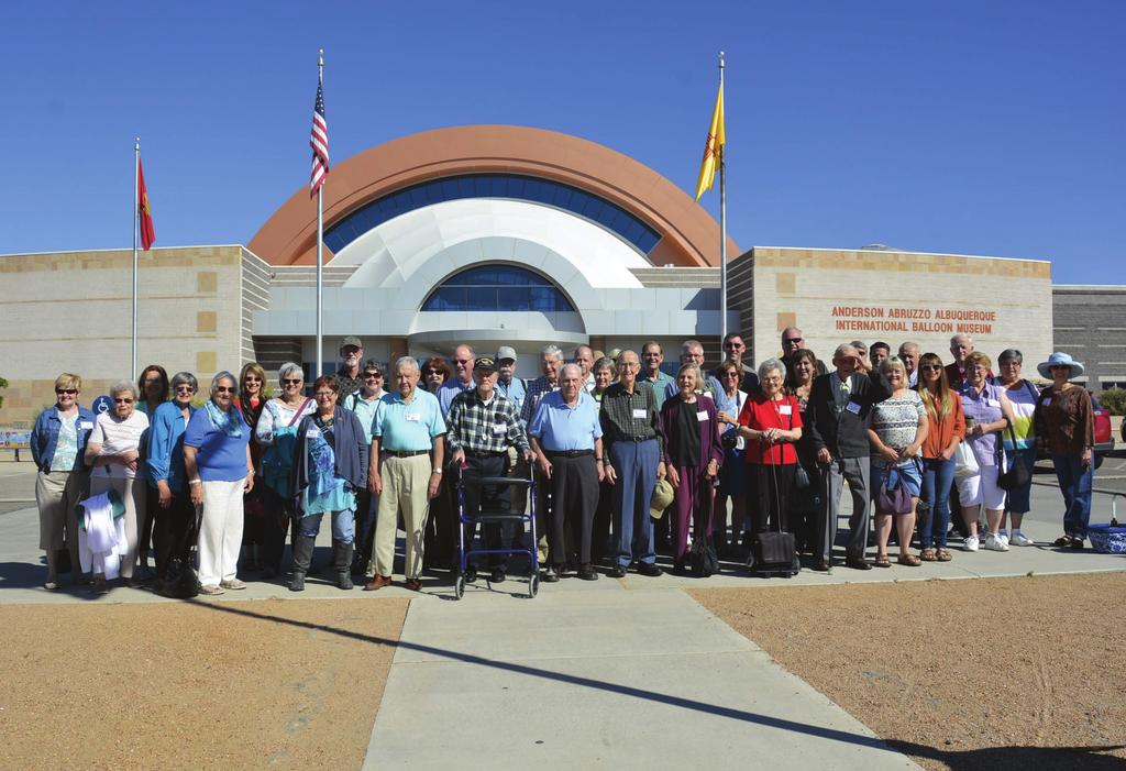 Attendees at 2015 Reunion Albuquerque, NM Visit to the Anderson