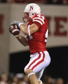 Ganz led the way by becoming just the third Nebraska player in history to score touchdowns by run, pass and catch in the same game.