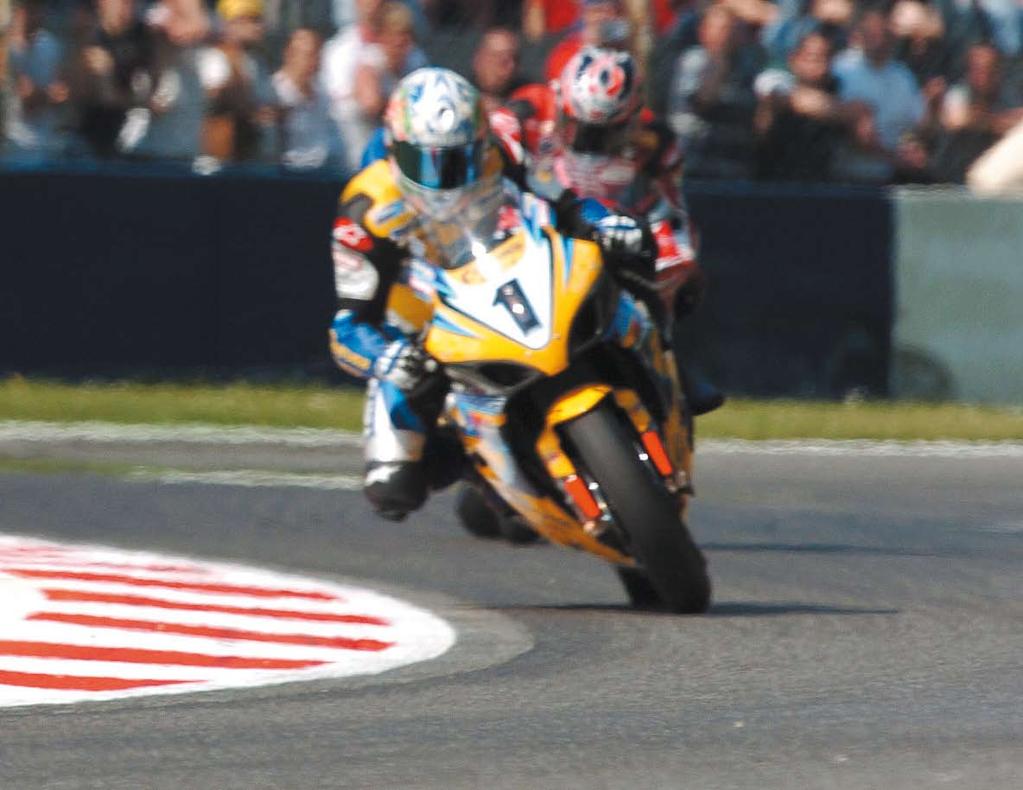 Troy Bayliss in the World Superbike race at Monza, 7 of may 2006. Courtesy by Ducati Motor Holding S.p.A Copyringt 2006 same time get closer to our customers, says Anders Andersson.