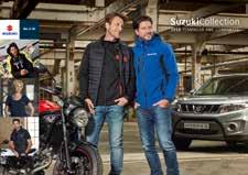 Dont t miss our additional Suzuki Collection 2016 catalogues - Clothing & Merchandise and Teamwear & Corporate!