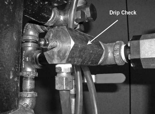 8. Close the water supply main drain valve slowly. 9. Record the water pressure established after closing the water supply main drain valve. 10.
