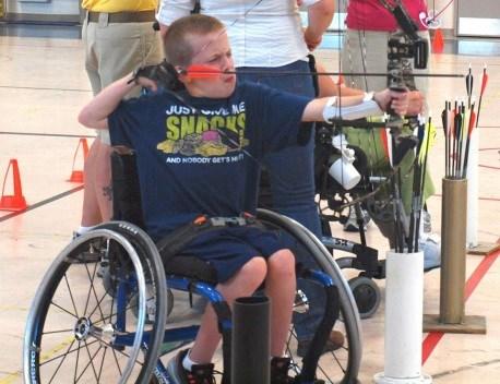 Competition Opportunities: October 14-15, 2017 at Turnstone August 3, 10, 17 Thur 6:00-7:30 p.m. 12+ $30 **$10/night visitor fee for individuals with vision Location: Goalball Center of Excellence at Turnstone Archery Shoot for the moon!