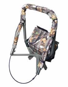 CLOSED OR OPEN FRONT - EXPLORER Your treestand is designed to nest together as one unit making it easy to