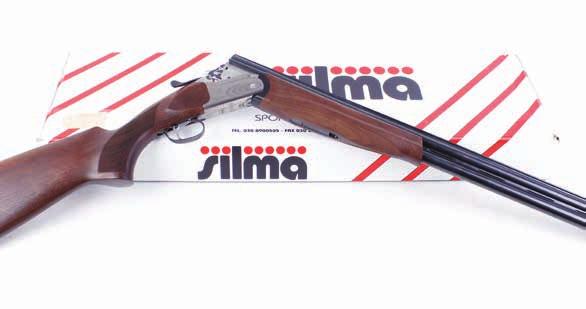 124270 Est 550-650 lot 1150 Lot 1151 S2 12 bore Silma M-80 Sporter over and under, ejector, 30 ins ventilated multi choke barrels (three spare chokes with key),