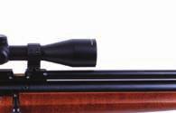 Model 900X break barrel air rifle, fitted silencer, synthetic skeleton stock, no.