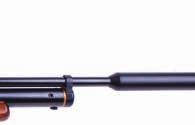177 Gamo CFX underlever air rifle, fitted silencer, full synthetic stock, mounted scope rail, no.