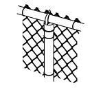 Chain Link & Posts Chain Link Fabric GALVANIZED 11.