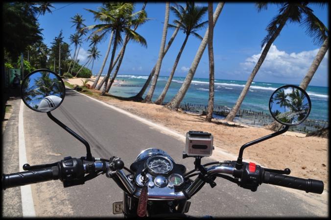 D 10: Yala Matara [150 km 4H ride] Enjoy the last ride on your Royal Enfield! You head towards the West along the south coast.