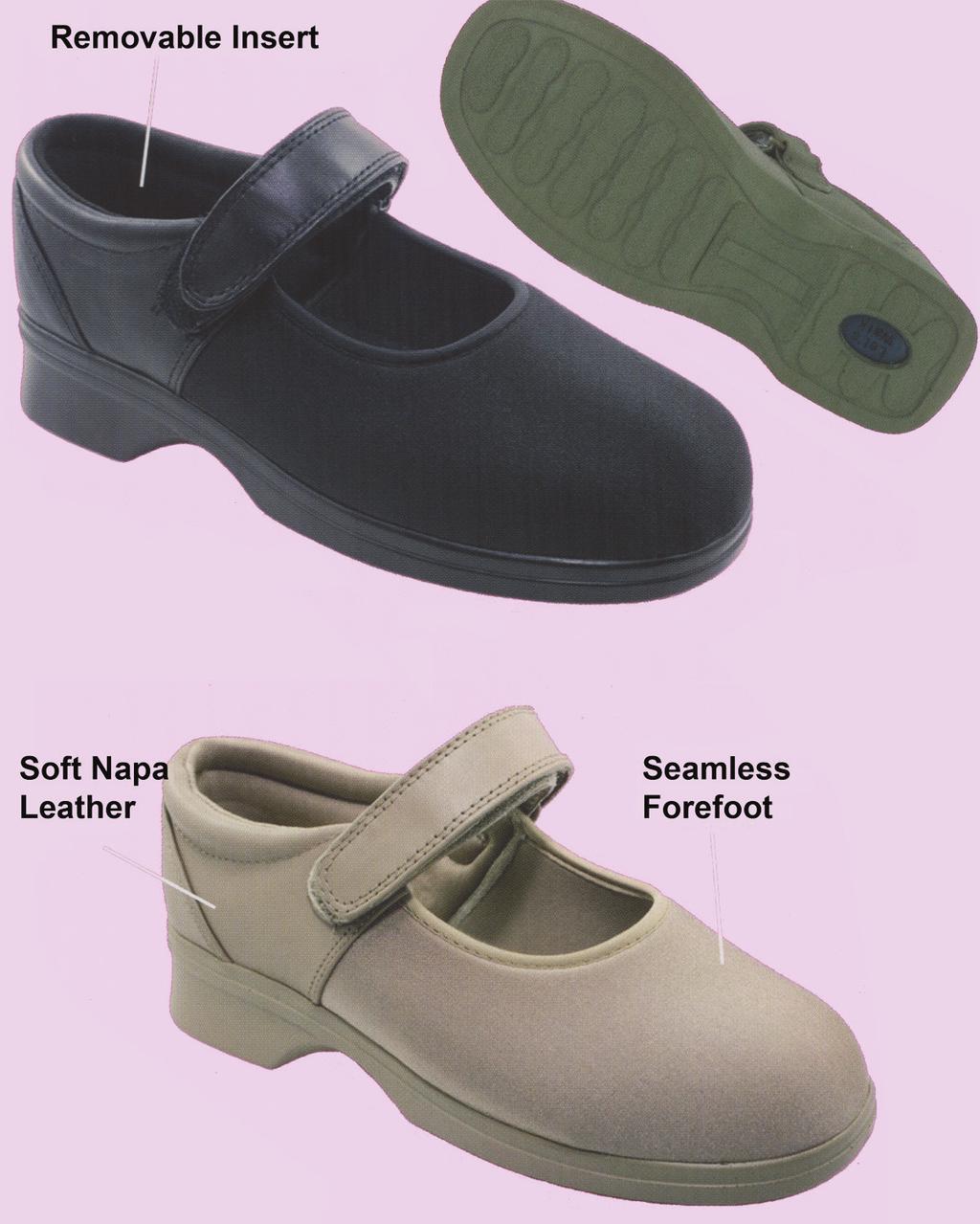PEDORS MARY JANE The Mary Jane has a Euro look with all the comfort and wellness associated with the Pedorsbrand.