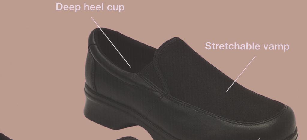 The lightweight clog is ideal for anyone with corns, bunions, hammertoes, arthritis and other forefoot ailments.