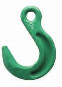Campbell Cam-Alloy Foundry Hooks For Use with Grade 80/100 Chain Slings 4 to 1 Design Factor Meet or Exceed All Requirements of ASME B30.9 and B30.