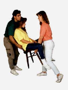 Use the Chair Carry to move