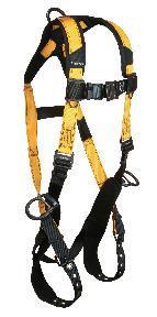 Components; Premium Padded Shoulder Yoke and Legs 7021BFD 2 D-rings,