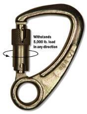 WrapTech or Tie-Back Shock Absorbing Lanyards 6 Shock Absorbing lanyard features single-leg construction and a carabiner with a reinforced gate
