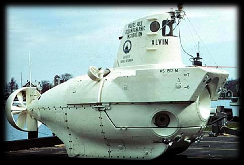 How was the Titanic located? Submersible Steel hulled vehicles designed for underwater research.
