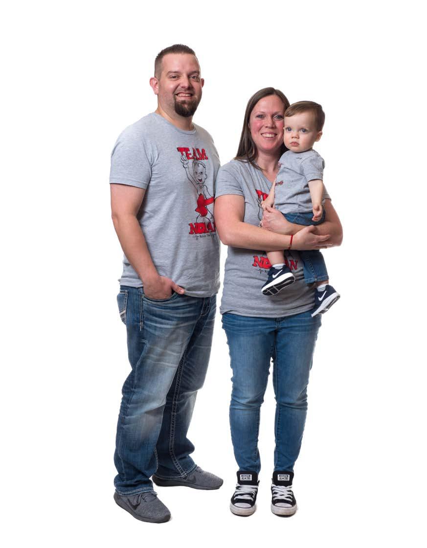 ROCKSTAR NOLAN Heather and Scott Ferguson, parents of Nolan, created the Heart Walk team, "TEAM NOLAN" to celebrate that he is a congenital heart defect survivor.