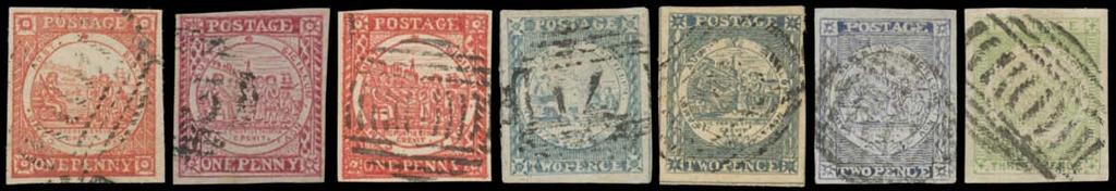 Prestige Philately - Auction No 168 Page: 1 NEW SOUTH WALES - 1850-51 Sydney Views At the turn of the 20th Century, "Sydney Views" were considered one of the most important Classic issues of the