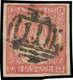 Prestige Philately - Auction No 168 Page: 15 NEW SOUTH WALES - Barred Numeral Cancellations (continued) 127